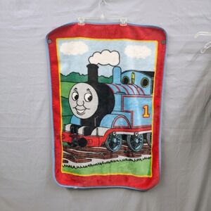 Thomas‎ & Friends Thomas the Tank Engine Fleece Snap Throw Blanket Blue 43x32